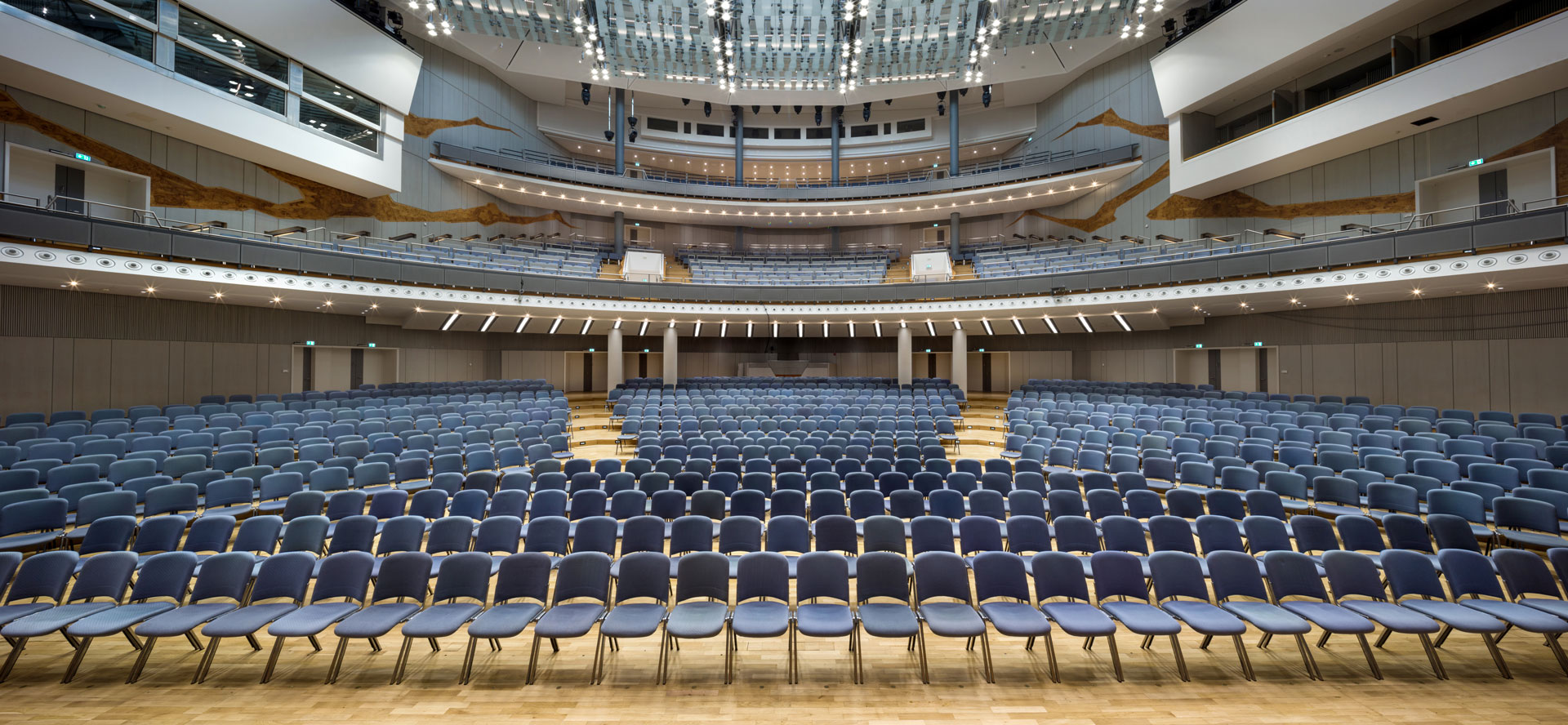 Raum für Veranstaltungen der Hegel-Saal im Kultur- und Kongresszentrum Liederhalle Stuttgart