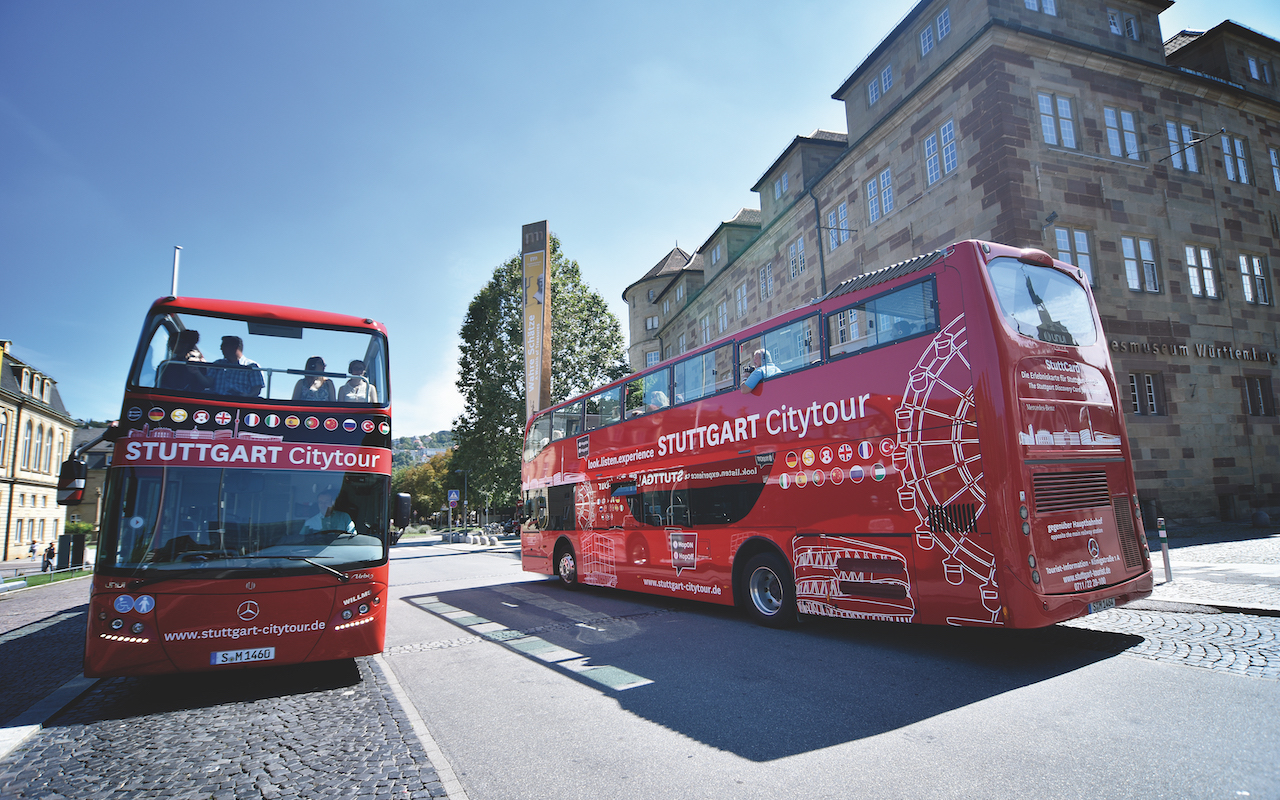 Stuttgart Citytour mit dem Bus